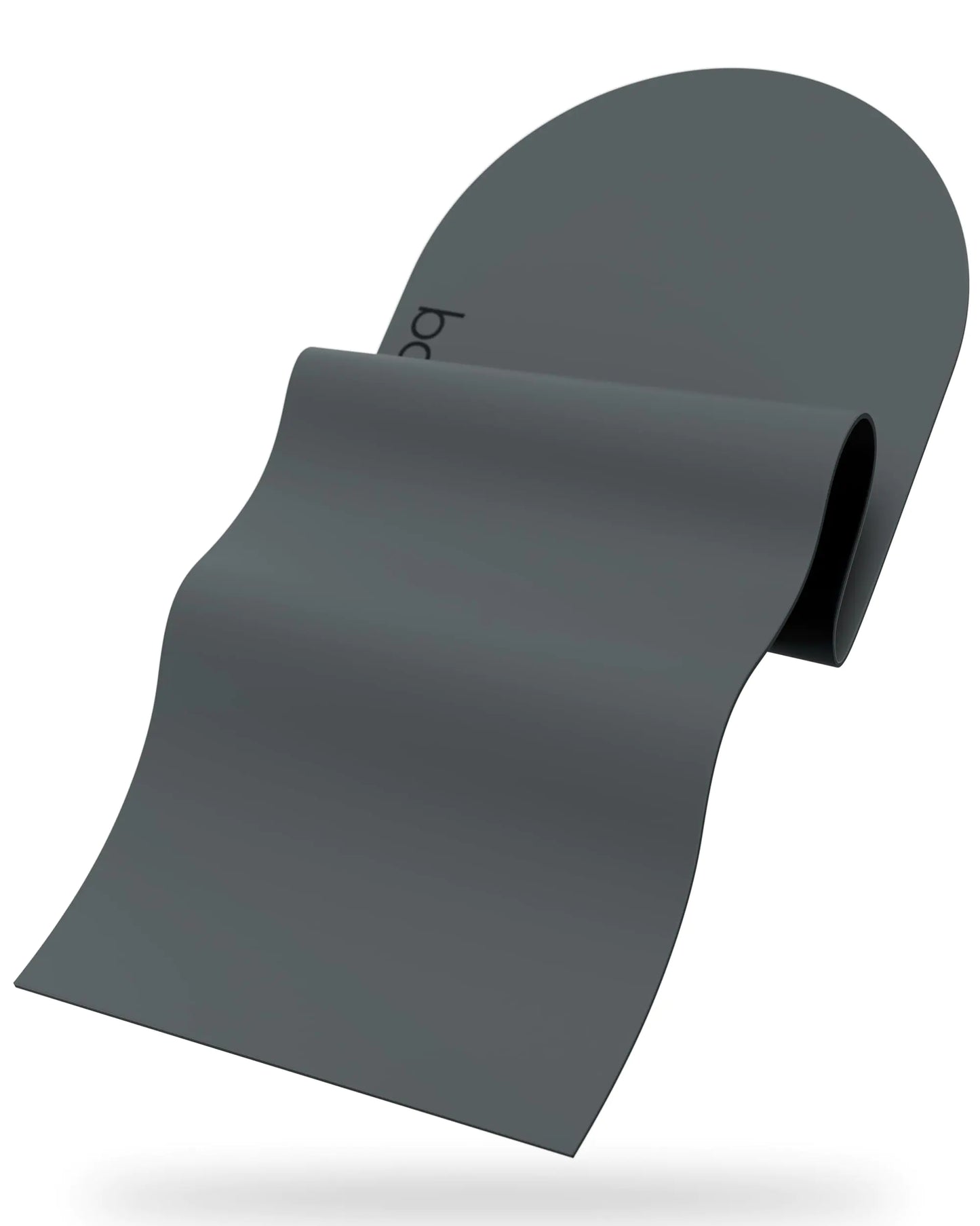 Bala Yoga Mat for Home Gym 8mm (Charcoal) - Non Slip Exercise Mat for Home Workout Stretching Pilates Aerobics & Floor & Fitness Work Out - Indoor Exercising Mat