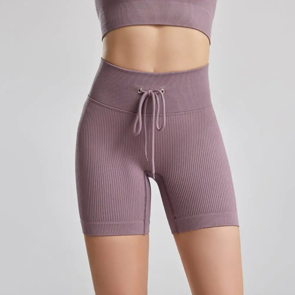 Plus Size FlexiFit Yoga Shorts My Store