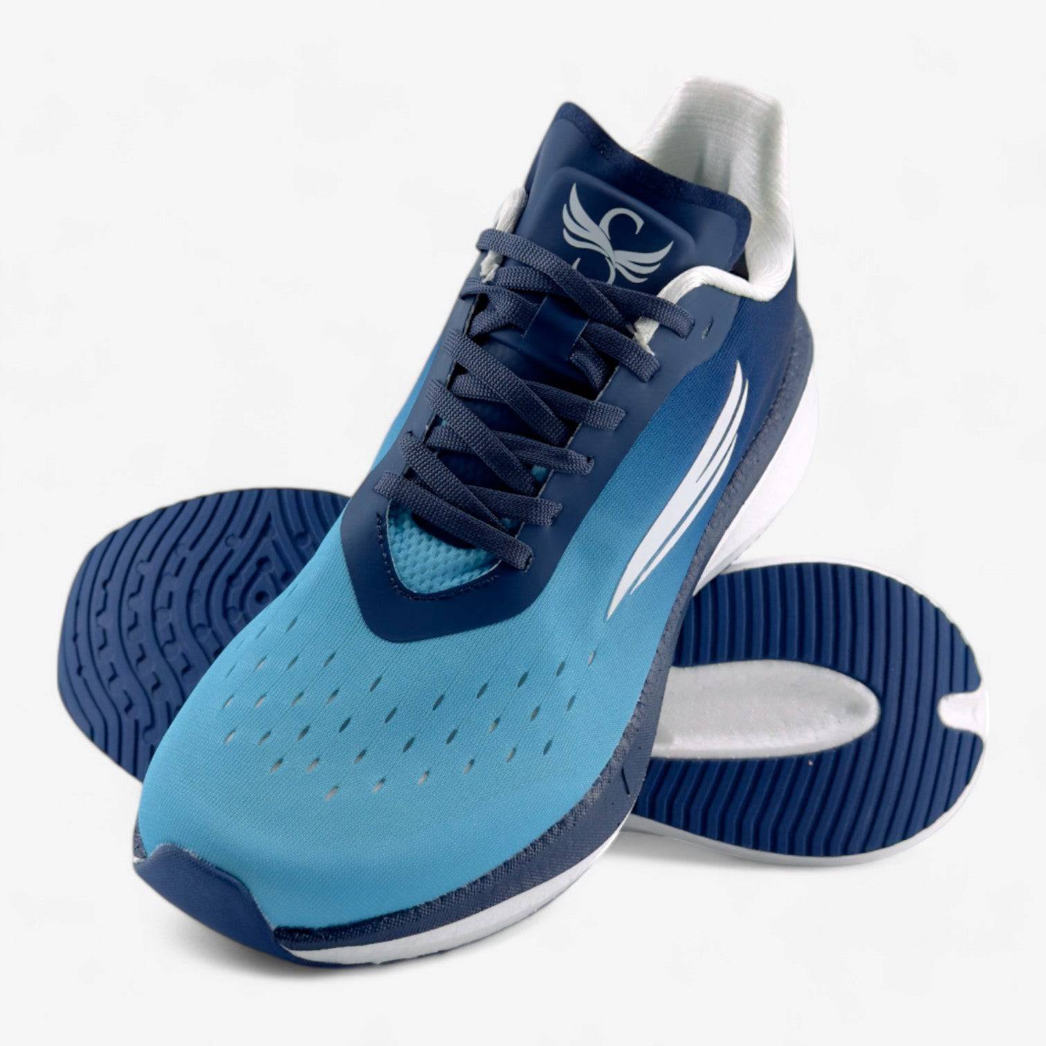 APUS Blue Men Running Shoe Swift Running