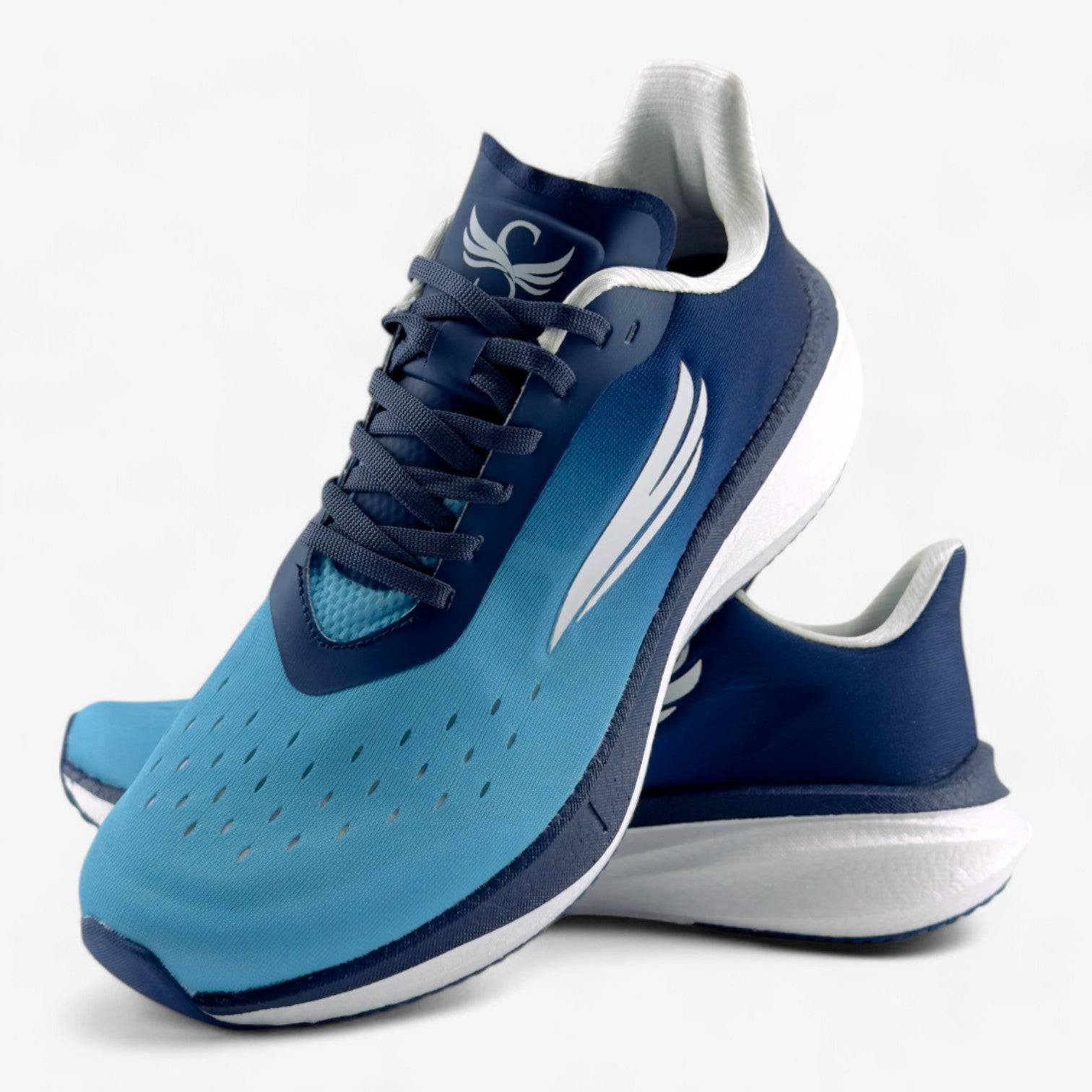 APUS Blue Men Running Shoe Swift Running