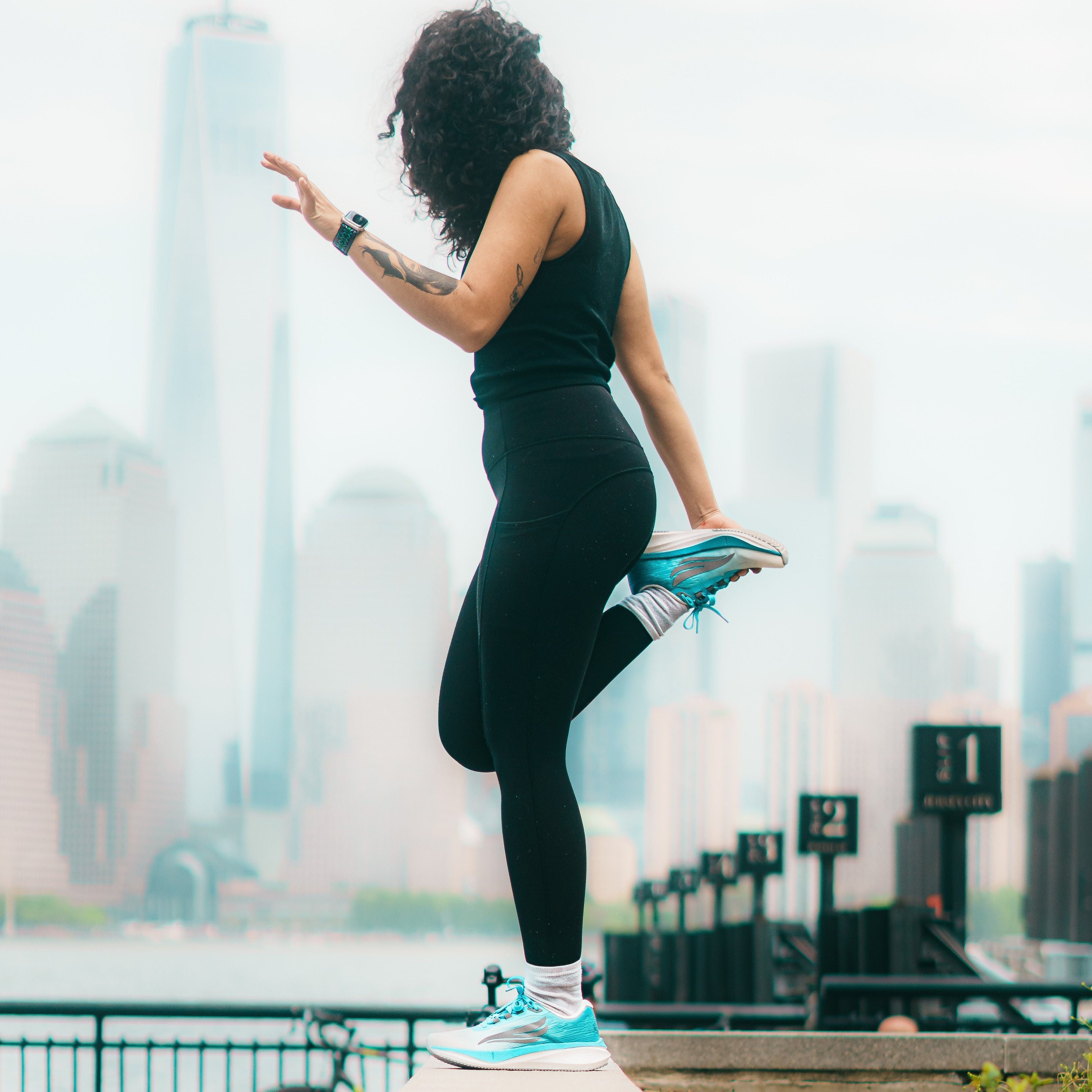 HORUS Blue Women Running Shoe Swift Running