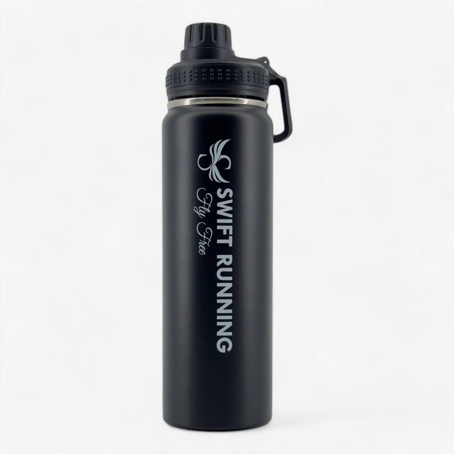 Water Bottle Black Swift Running