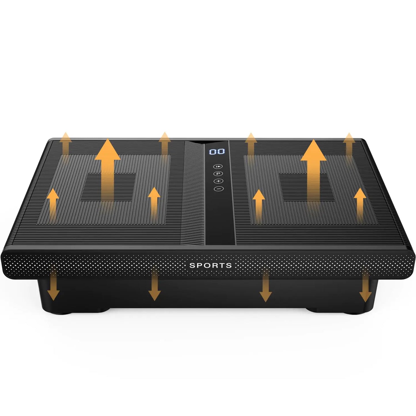 AXV Up Down 3D Vibration Plate Exercise Machine Whole Body Workout Vibrate Fitness Platform Lymphatic Drainage Machine for Weight Loss Shaping Toning Wellness Home Gyms Workout