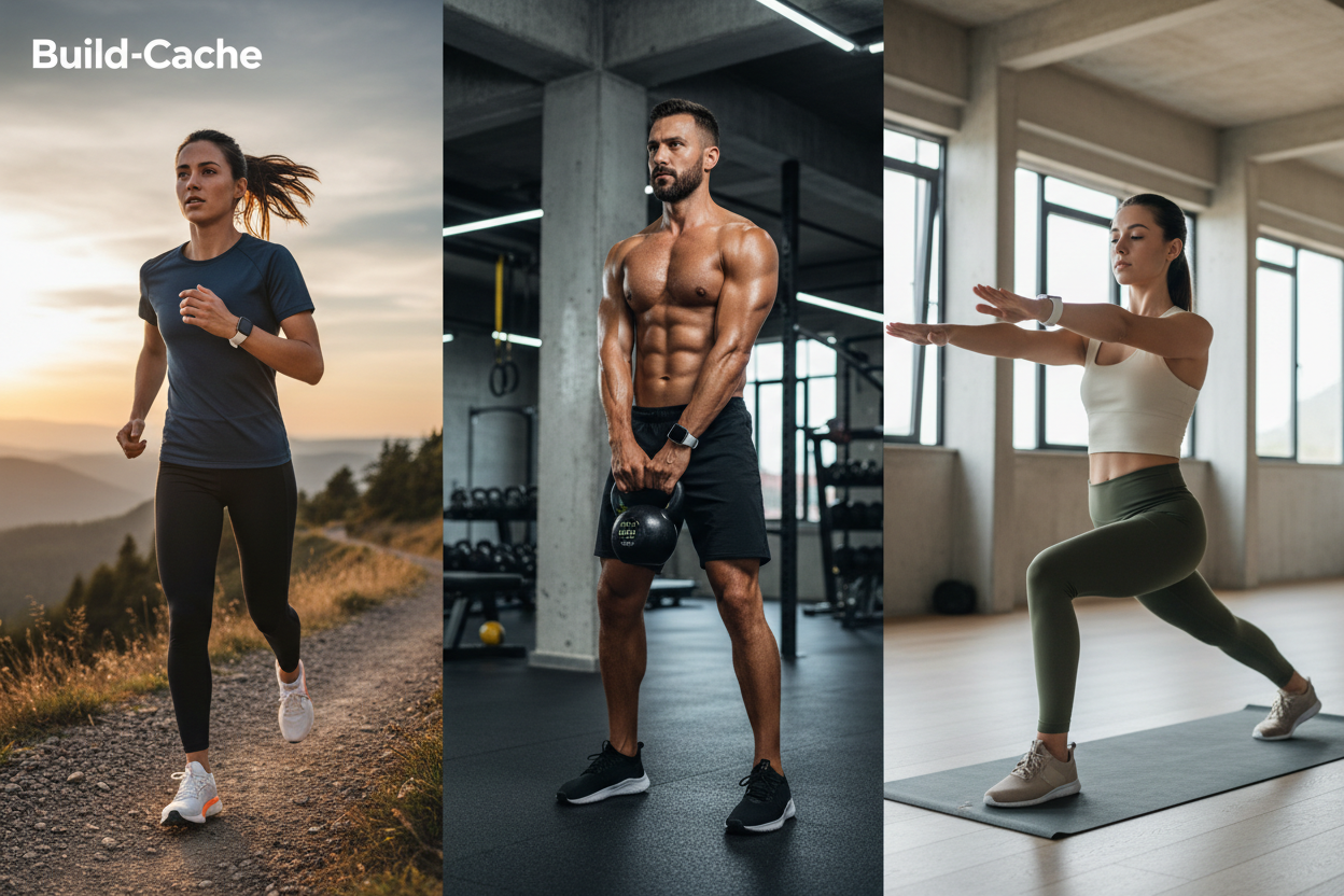 Make it more professional with real people practicing exercise