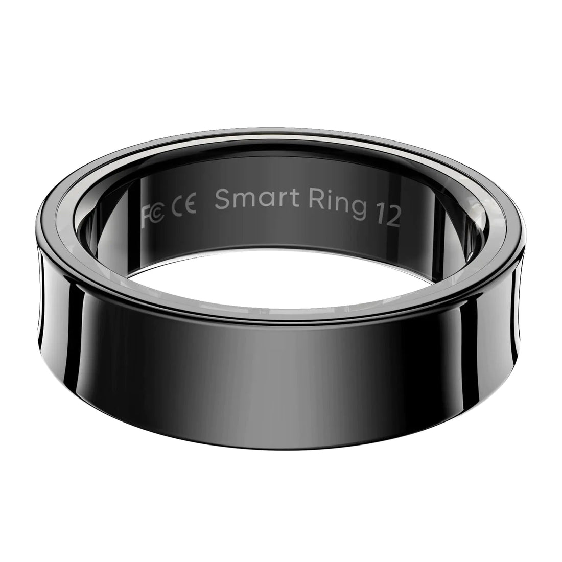 EOGBM Smart Rings for Men Fitness Trackers for Women - Sleep Tracking Wearable - Heart Rate - Blood Oxygen - IP68 Waterproof (Black 12