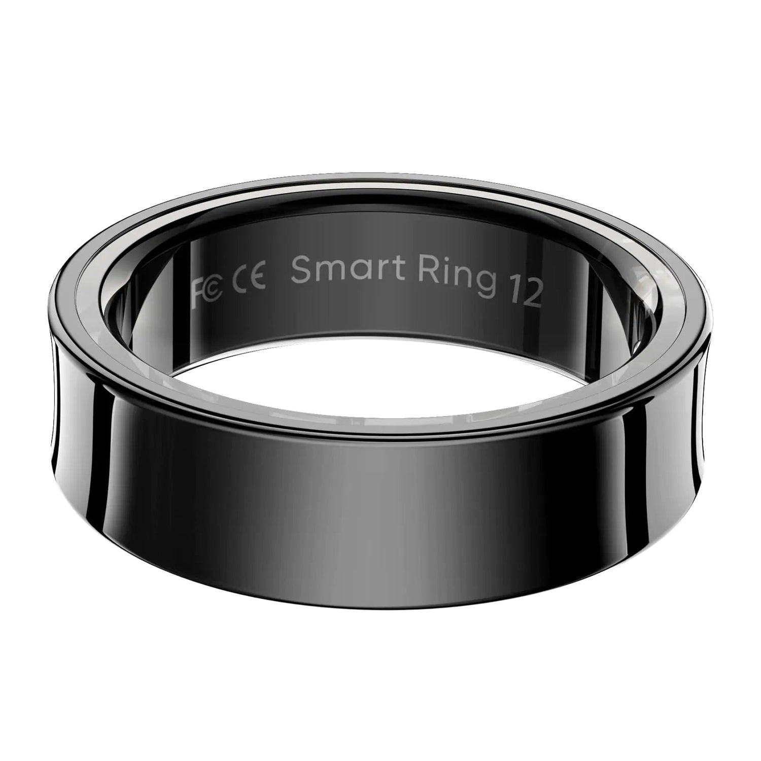 EOGBM Smart Rings for Men Fitness Trackers for Women - Sleep Tracking Wearable - Heart Rate - Blood Oxygen - IP68 Waterproof (Black 12