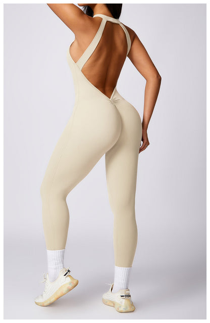 Beauty Back Yoga Jumpsuit Women&