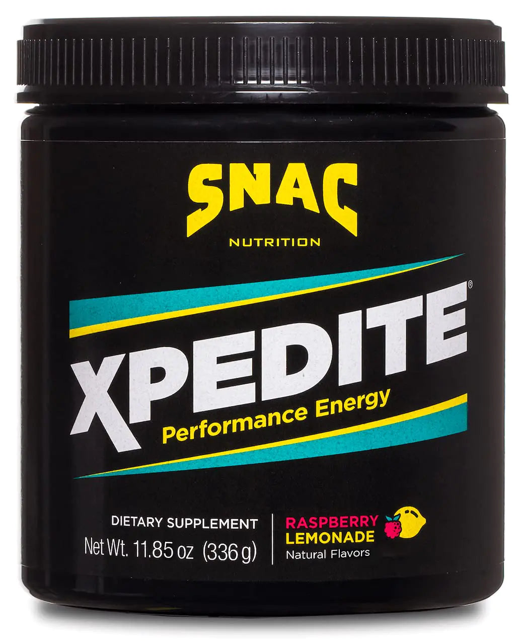 SNAC XPEDITE Preworkout Performance Energy Drink Supplement Raspberry Lemonade Pre Workout Powder 336 Grams (24 Servings) Build-Cache