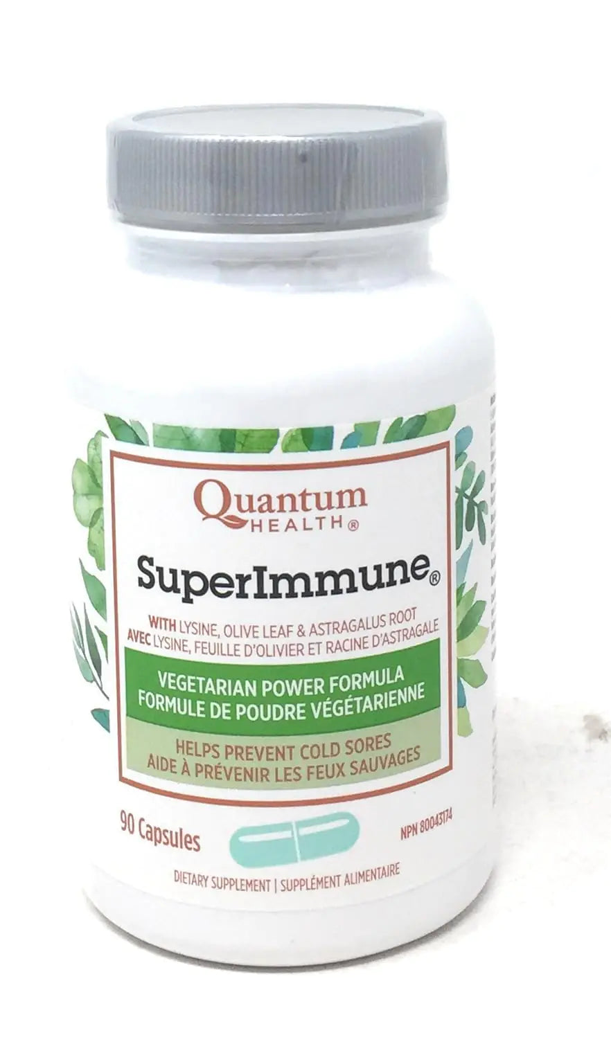 Quantum Health Super Immune+ Power Formula Dietary Supplement 90 Vegetarian Capsules Build-Cache