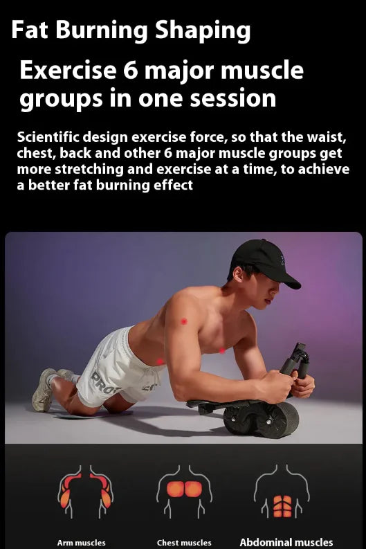 Automatic Rebound Abdominal Wheel My Store