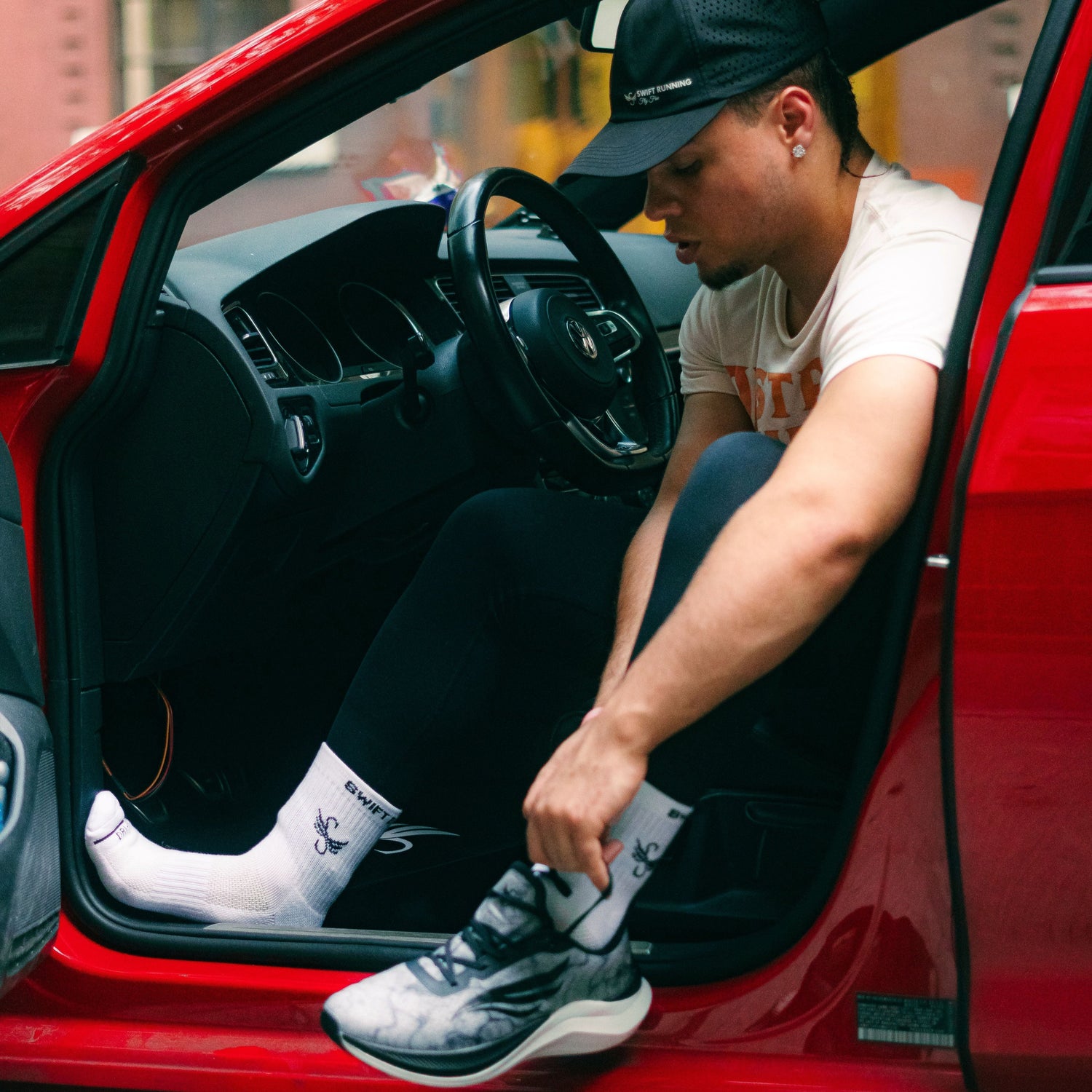 CELER Black Men Running Shoe Swift Running