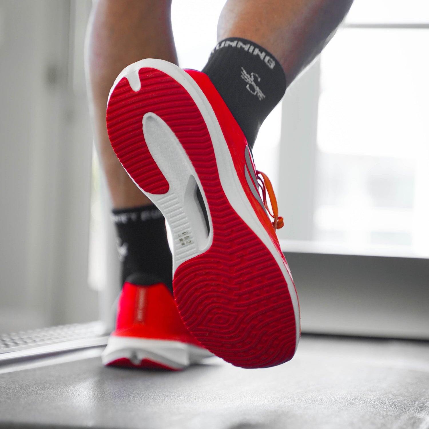 Black Men’s Socks (Pack of 2) Swift Running