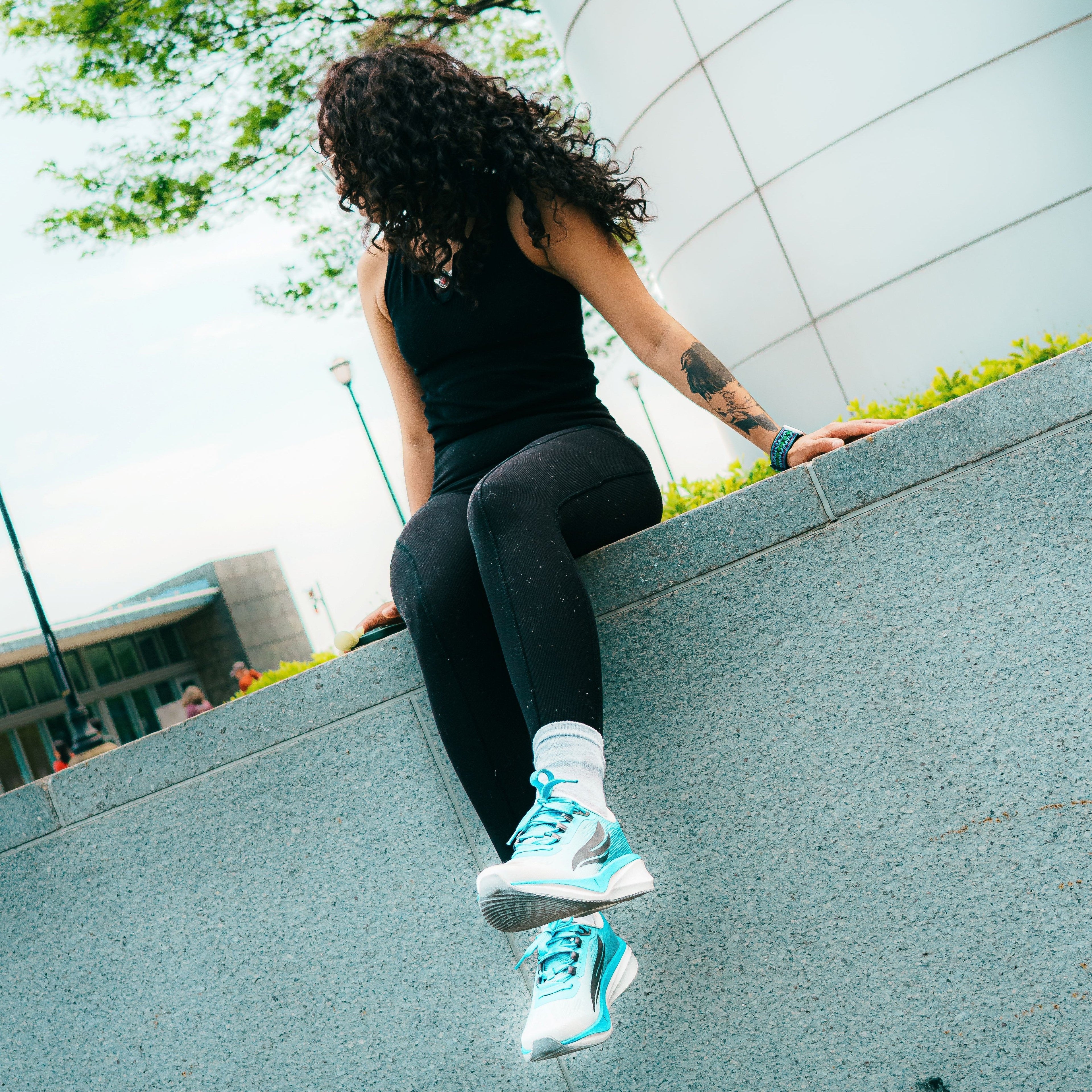 HORUS Blue Women Running Shoe Swift Running