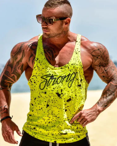 Breathable Camouflage Workout Tank Top for Men My Store