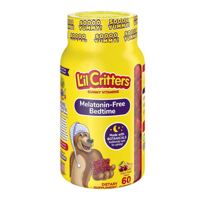 L’il Critters Melatonin-Free Bedtime Dietary Supplement for Kids 60 Gummies Build-Cache