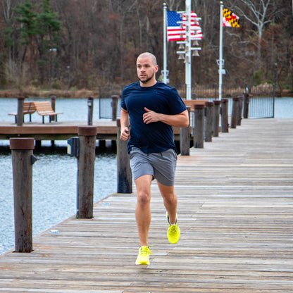 HORUS Yellow Men Running Shoe Swift Running