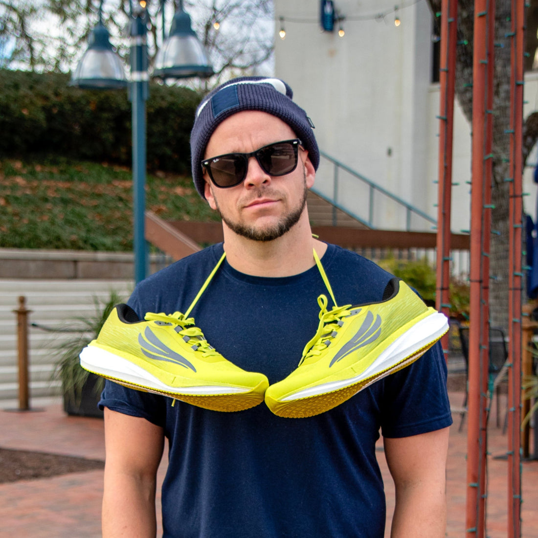 HORUS Yellow Men Running Shoe Swift Running