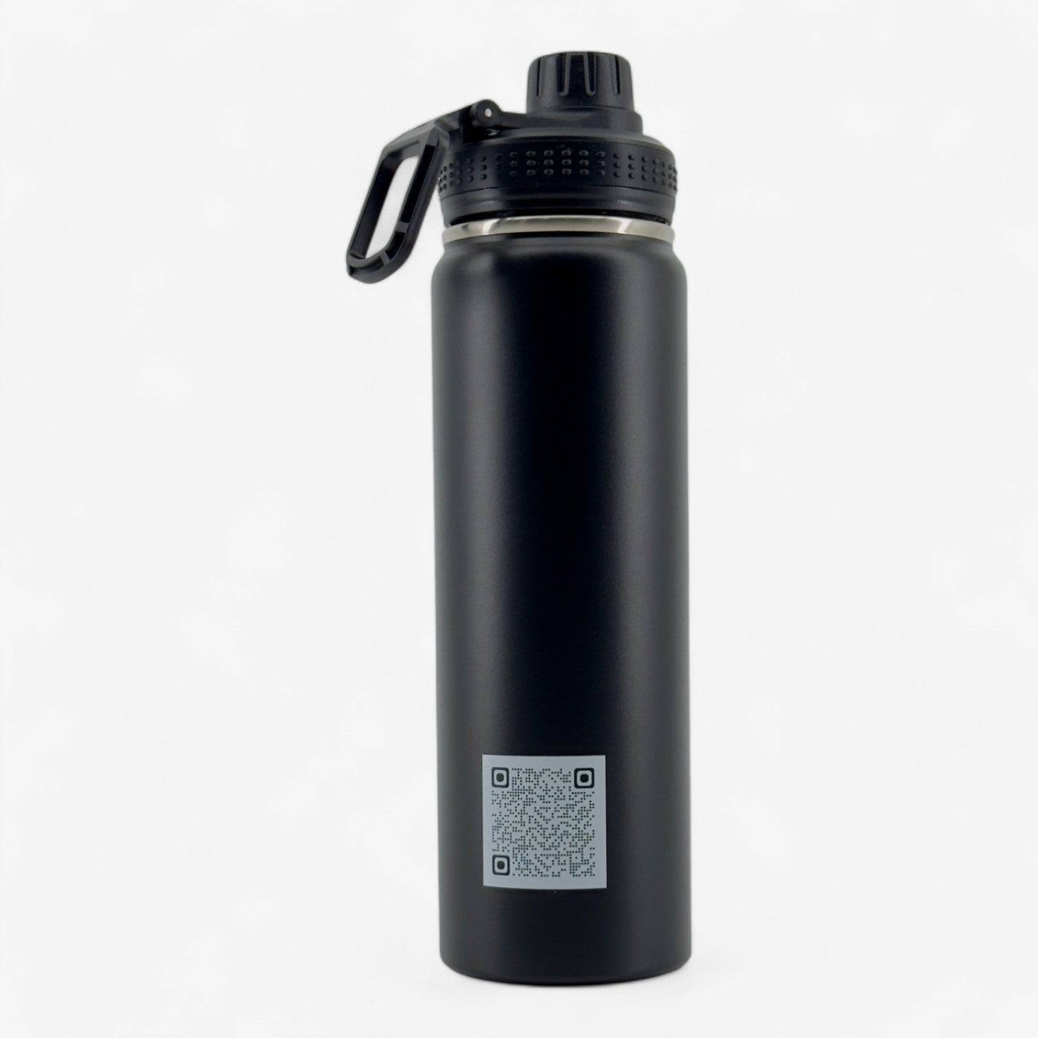 Water Bottle Black Swift Running
