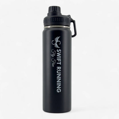 Water Bottle Black Swift Running