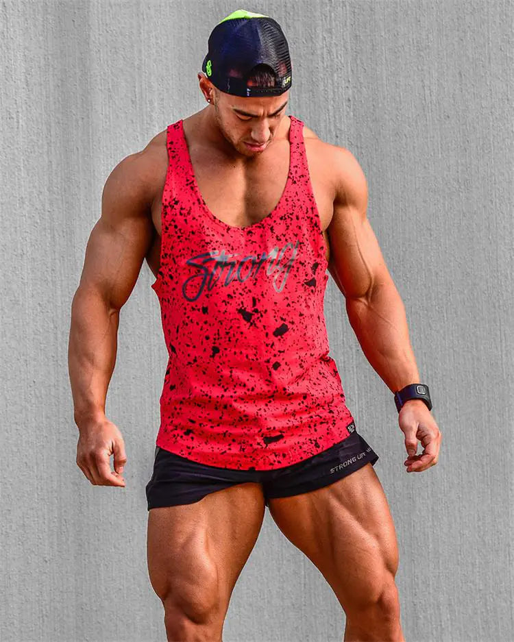 Breathable Camouflage Workout Tank Top for Men My Store