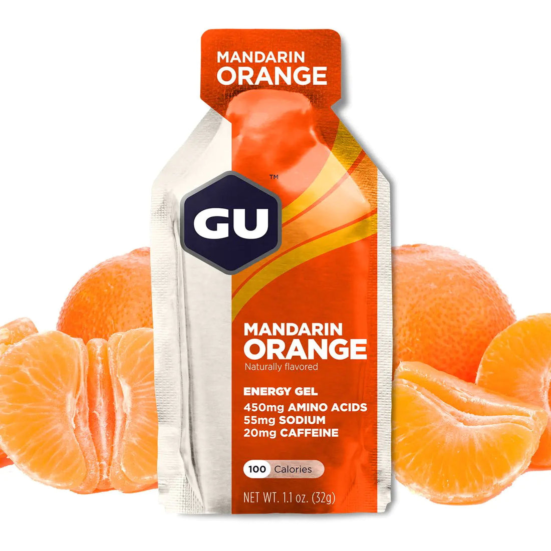 GU Energy Original Sports Nutrition Energy Gel Mandarin Orange 8 Count Build-Cache